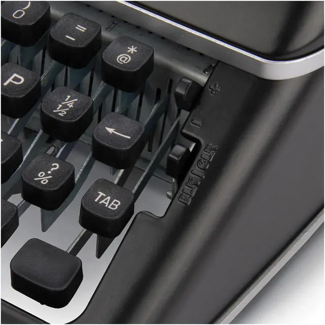 Alt view image 8 of 14 - Royal Classic RETRO Style Manual Typewriter 79104P