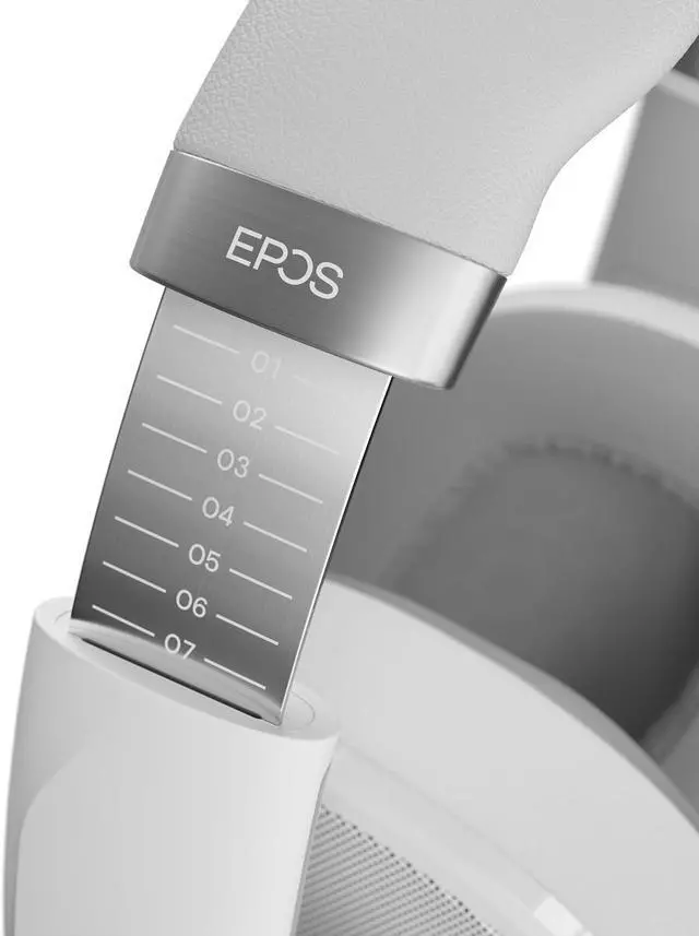 Alt view image 5 of 8 - EPOS Audio H6PRO Open Acoustic Gaming Headset (Ghost White)