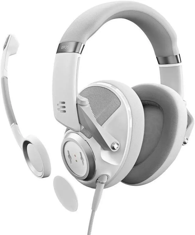 Alt view image 4 of 8 - EPOS Audio H6PRO Open Acoustic Gaming Headset (Ghost White)