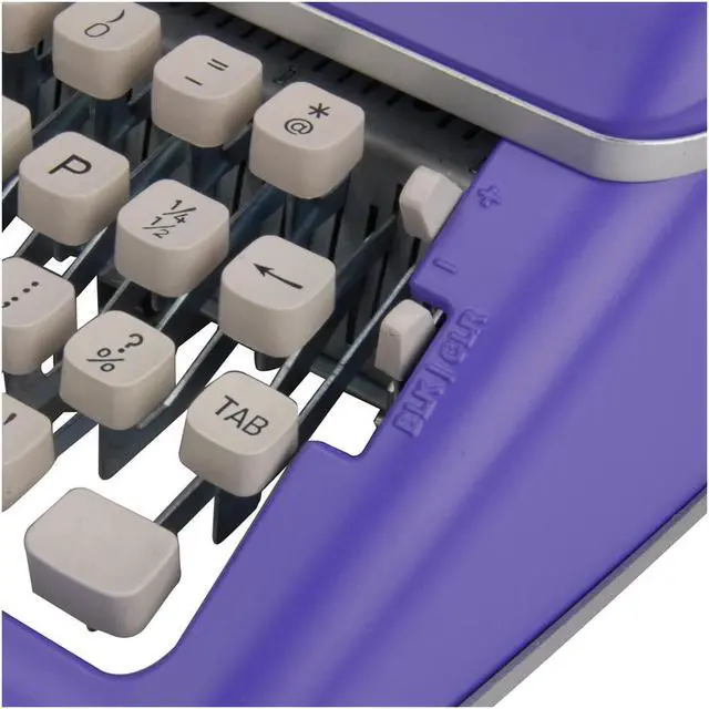Alt view image 17 of 20 - Royal 79119Q Classic Manual Typewriter, Purple