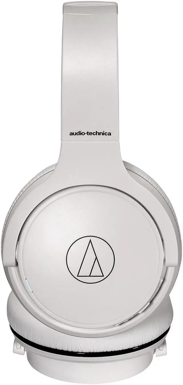 Alt view image 3 of 8 - Audio-Technica ATH-S220BTWH Wireless On Ear Headphones White