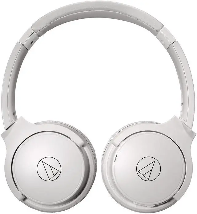 Alt view image 4 of 8 - Audio-Technica ATH-S220BTWH Wireless On Ear Headphones White