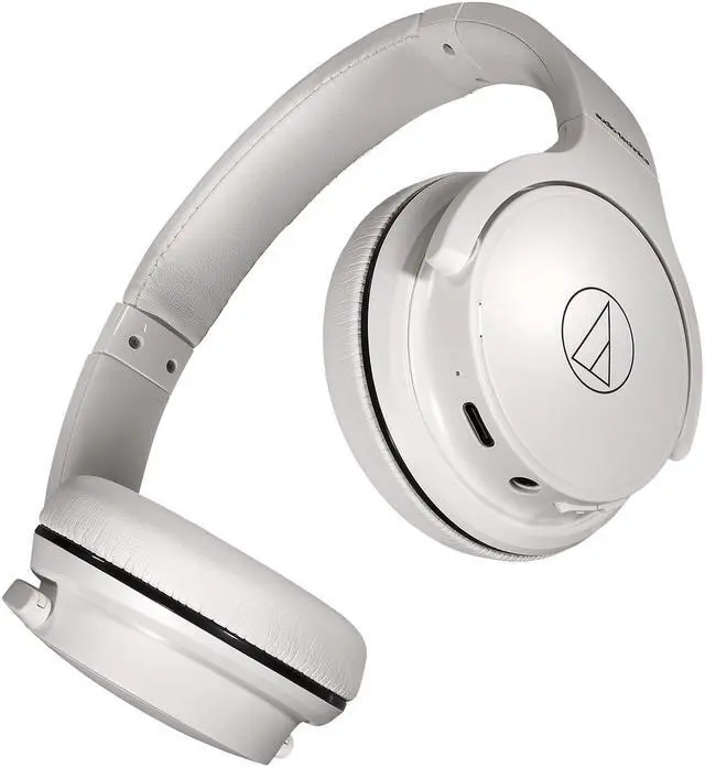 Alt view image 6 of 8 - Audio-Technica ATH-S220BTWH Wireless On Ear Headphones White