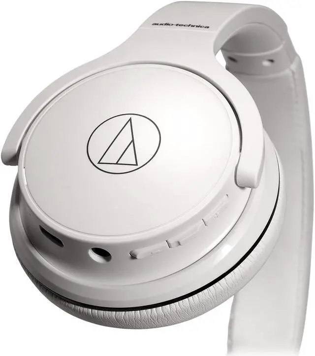 Alt view image 8 of 8 - Audio-Technica ATH-S220BTWH Wireless On Ear Headphones White
