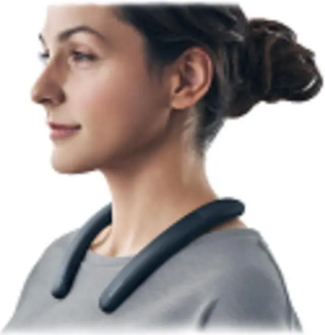 Alt view image 17 of 20 - Sony SRSNB10H Neckband Speaker - Charcoal Gray