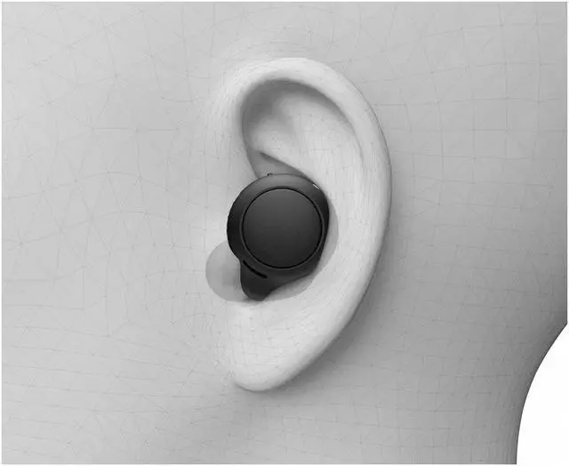 Alt view image 16 of 20 - Sony WFC500 Truly Wireless In-Ear Bluetooth Headphones with Mic-Black