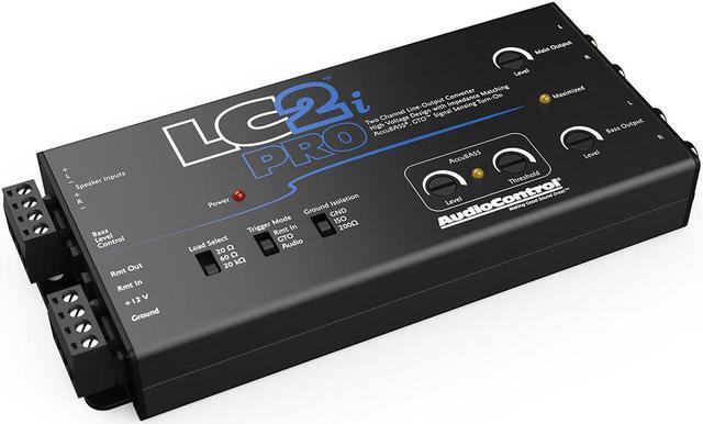 Alt view image 18 of 19 - AudioControl LC2i PRO 2-Channel Line Output Converter with Impedance Matching, AccuBASS, GTO, Audio Signal Sense, 12V Turn-On and ACR-1 Dash Remote Subwoofer Control