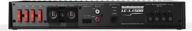 Alt view image 14 of 20 - AudioControl LC-1.1500 Mono Subwoofer Amplifier