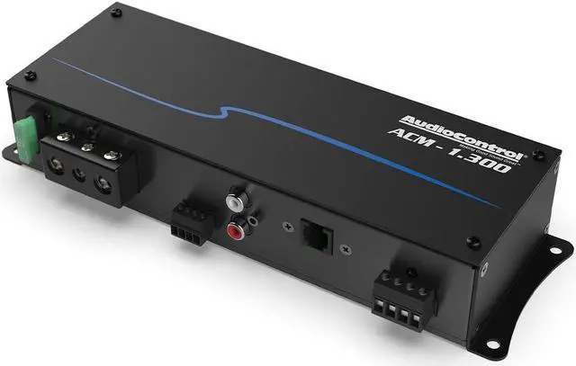 Alt view image 19 of 20 - Audio Control ACM-1.300 Monoblock Micro Amplifier with Accubass