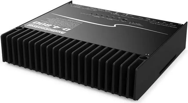 Alt view image 11 of 20 - AudioControl D-4.800 High-Power 4 Channel DSP Matrix Amplifier with Accubass