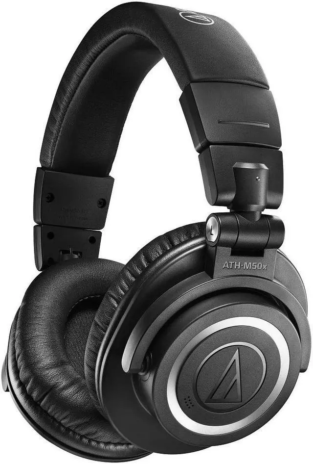 Alt view image 7 of 20 - Audio Technica ATH-M50xBT2 Wireless Over-Ear Headphones - Black