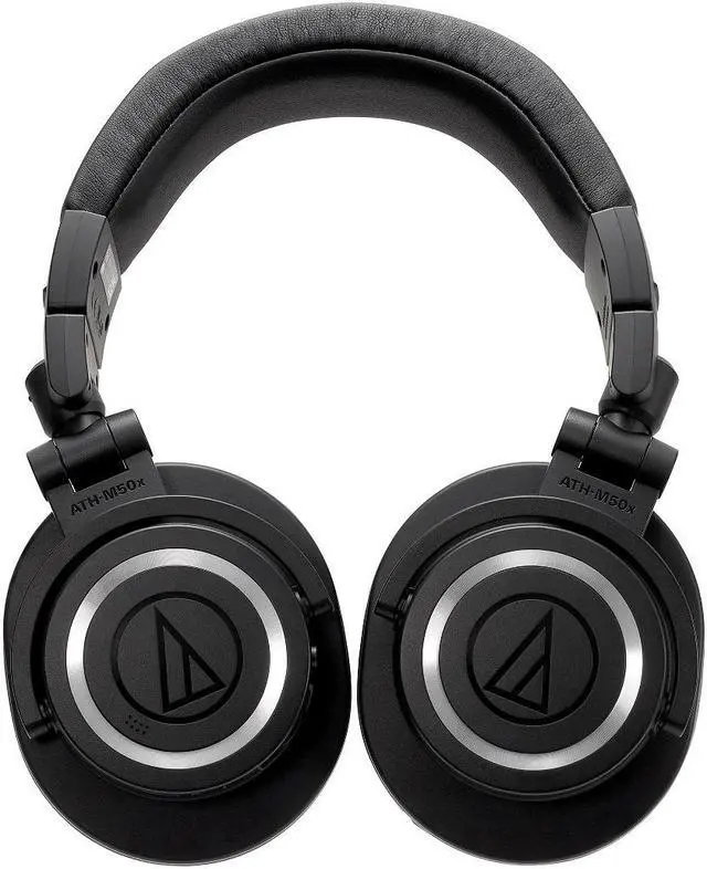 Alt view image 10 of 20 - Audio Technica ATH-M50xBT2 Wireless Over-Ear Headphones - Black