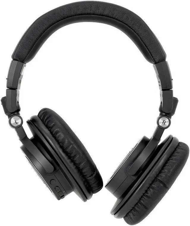 Alt view image 12 of 20 - Audio Technica ATH-M50xBT2 Wireless Over-Ear Headphones - Black