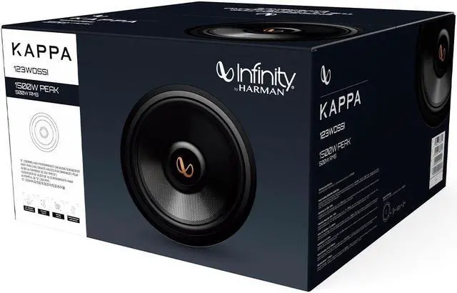 Alt view image 4 of 5 - Infinity Kappa 123WDSSI 12" (300mm) High-Performance Car Audio Subwoofer - Each