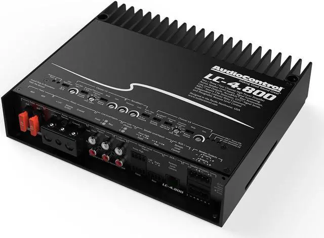 Alt view image 13 of 20 - AudioControl LC-4.800 High-Power Multi-Channel Amplifier with Accubass