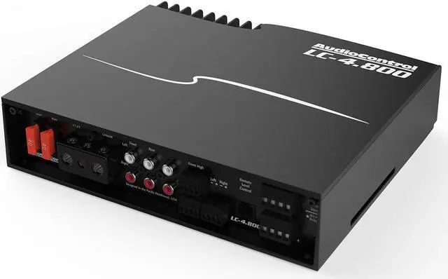 Alt view image 15 of 20 - AudioControl LC-4.800 High-Power Multi-Channel Amplifier with Accubass