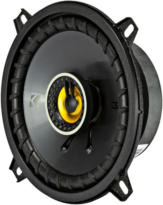 Alt view image 4 of 12 - KICKER CS Series CSC5 5.25-Inch Car Audio Speaker with Woofers, Yellow (2 Pack)