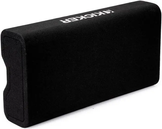 Alt view image 4 of 5 - Kicker 48TRTP82 Down-Firing 8" CompRT 2-Ohm Subwoofer Enclosure