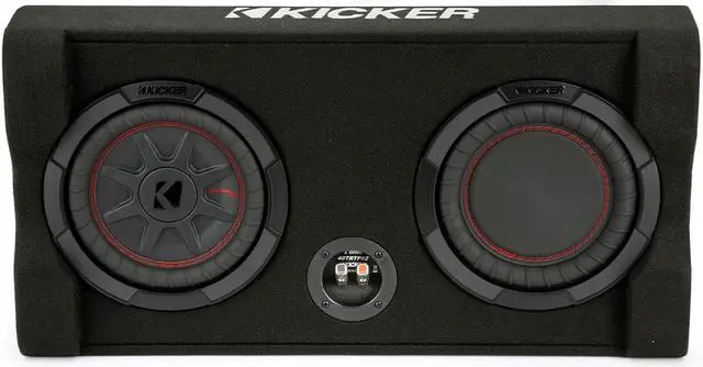 Main image of Kicker 48TRTP82 Down-Firing 8" CompRT 2-Ohm Subwoofer Enclosure