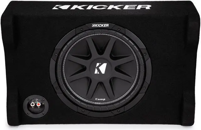 Main image of Kicker 48CDF124 Comp 12" Down-Firing Loaded Subwoofer Enclosure