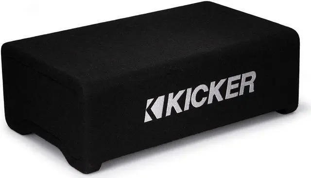 Alt view image 3 of 6 - Kicker 48CDF124 Comp 12" Down-Firing Loaded Subwoofer Enclosure