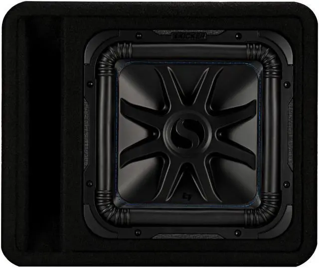Alt view image 10 of 20 - Kicker 12" 1500W Single Loaded Solo-Baric L7S 2 Ohm Subwoofer Enclosure
