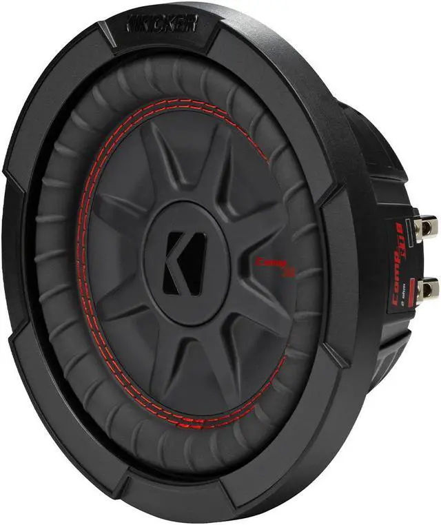 Alt view image 5 of 11 - KICKER CompRT 8"(20cm) Subwoofer, DVC, 2-ohm, RoHS Compliant