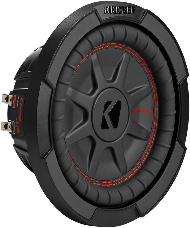 Alt view image 6 of 11 - KICKER CompRT 8"(20cm) Subwoofer, DVC, 2-ohm, RoHS Compliant