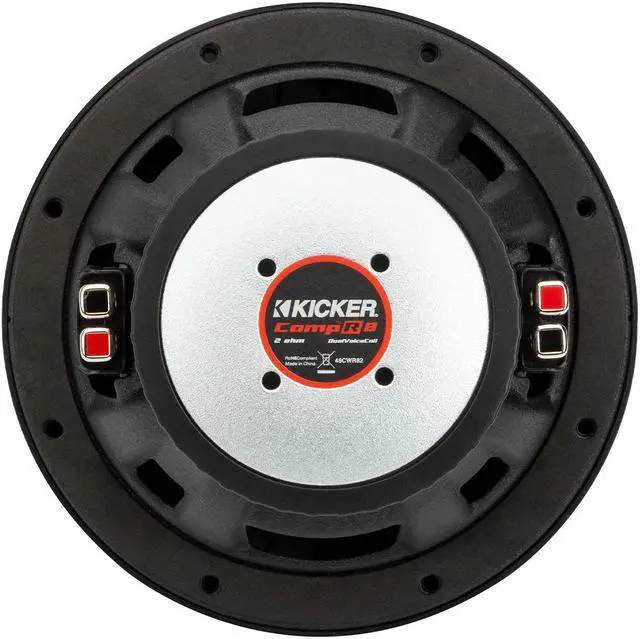 Alt view image 7 of 17 - KICKER CompR 8"(20cm) Subwoofer, DVC, 2-ohm, RoHS Compliant