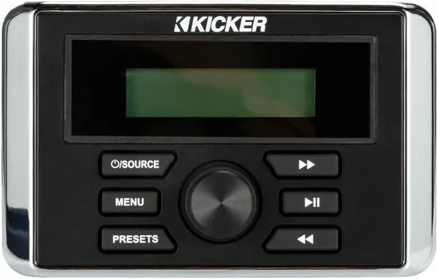 Main image of Kicker 46KMC3 Marine-Grade Stereo Receiver with Built-In Amplifier