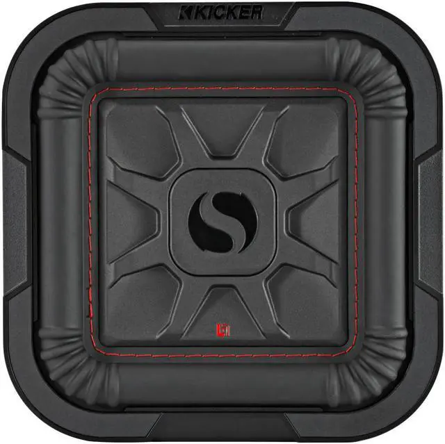 Main image of Kicker 46L7T82 8" Solo-Baric L7T Shallow-Mount Dual 2-Ohm Voice Coil Subwoofer