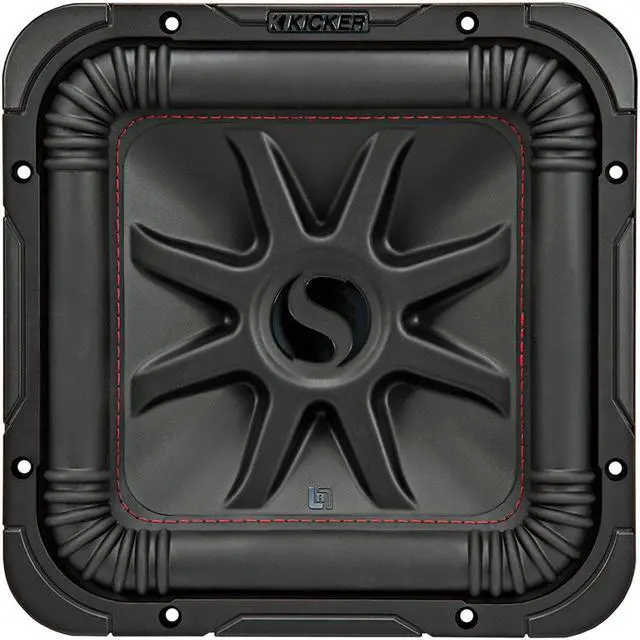 Alt view image 5 of 14 - Kicker 46L7T124 12" Solo-Baric L7T Shallow-Mount Dual 4-Ohm Voice Coil Subwoofer
