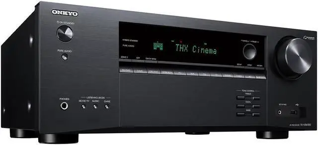 Alt view image 3 of 8 - Onkyo TX-NR6100 7.2CH THX Certified Network A/V Receiver (2021)