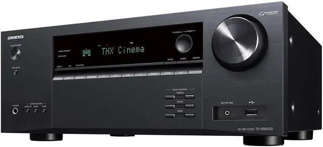 Alt view image 4 of 8 - Onkyo TX-NR6100 7.2CH THX Certified Network A/V Receiver (2021)