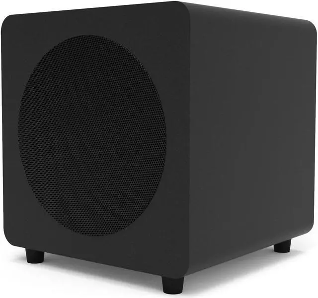 Alt view image 6 of 19 - Kanto SUB8 8-inch Sealed Powered Subwoofer, Matte Black