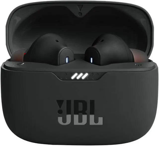 Alt view image 4 of 7 - JBL Black JBLT230NCTWSBAM Yes Connector Earbud True Wireless In-Ear Noise Cancelling Headphones