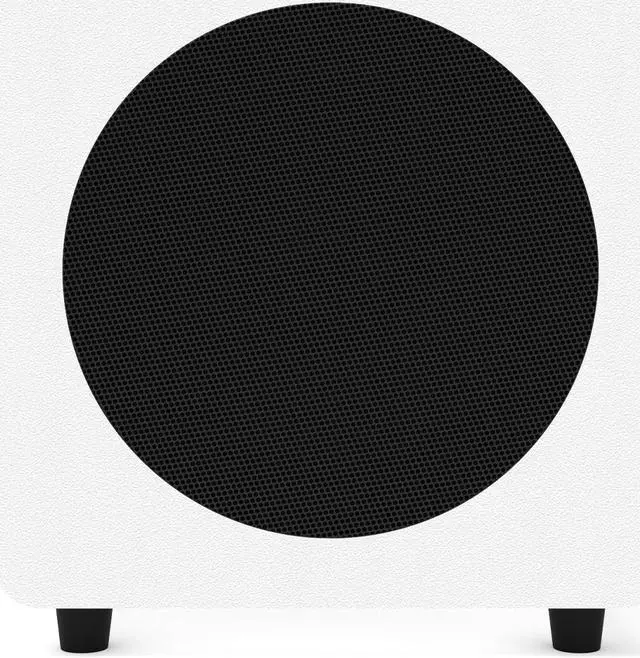 Alt view image 11 of 19 - Kanto SUB8 8-inch Sealed Powered Subwoofer, Matte Black White