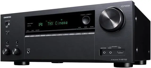 Alt view image 11 of 13 - Onkyo TX-NR7100 9.2CH THX Certified Network A/V Receiver (2021)