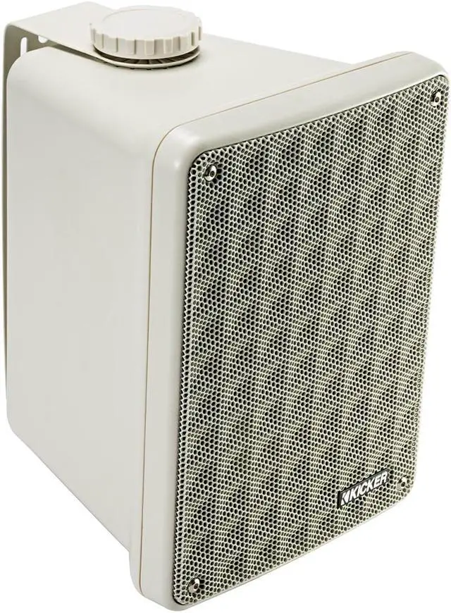 Alt view image 11 of 20 - Kicker 46KB6G KB6 Outdoor/Indoor Speakers - Gray