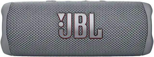 Alt view image 3 of 15 - JBL Flip 6 Gray Portable Bluetooth Speaker