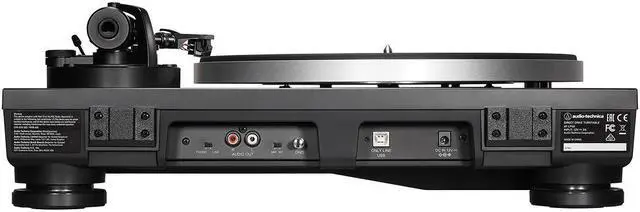 Alt view image 9 of 20 - Audio-Technica AT-LP5X Fully Manual Direct Drive 3-Speed Stereo Turntable