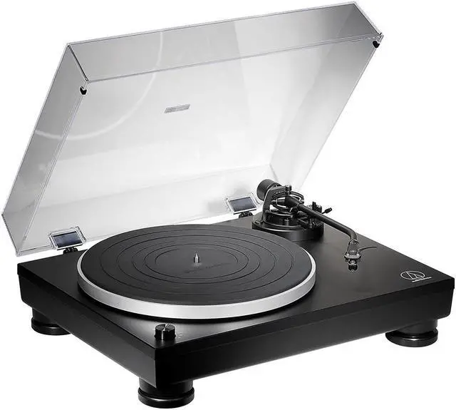 Alt view image 7 of 20 - Audio-Technica AT-LP5X Fully Manual Direct Drive 3-Speed Stereo Turntable