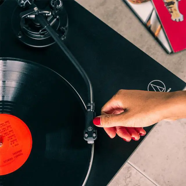 Alt view image 12 of 20 - Audio-Technica AT-LP5X Fully Manual Direct Drive 3-Speed Stereo Turntable