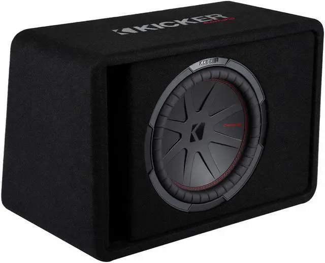 Alt view image 16 of 20 - KICKER 48VCWR122 CompR 12" 1000w Car Subwoofer+Vented Sub Box Enclosure Comp12
