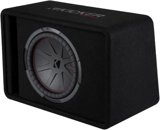 Alt view image 15 of 20 - KICKER 48VCWR122 CompR 12" 1000w Car Subwoofer+Vented Sub Box Enclosure Comp12