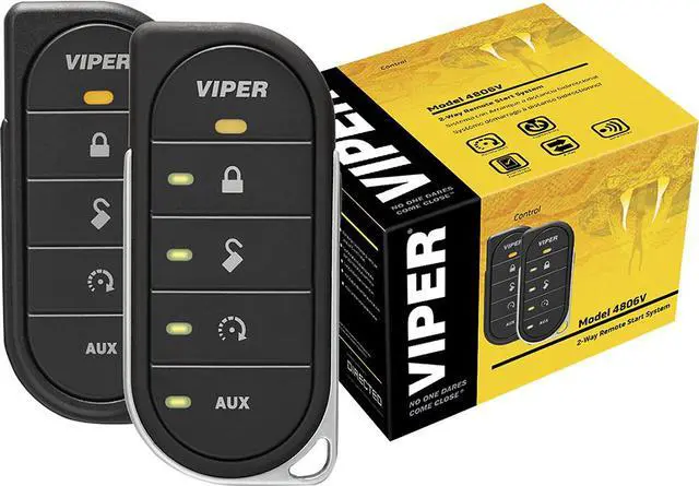 Main image of Viper 4806V 2-Way LED Remote Start System