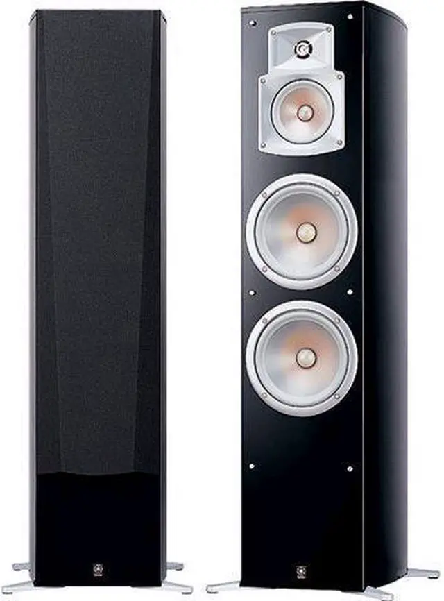 Main image of Yamaha NS-777 Floor Standing Home Theater Speaker (Black, Single)