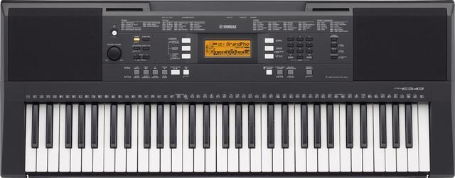 Alt view image 4 of 7 - Yamaha PSR-E343 Portable Keyboard with Survival Kit - 61 Key