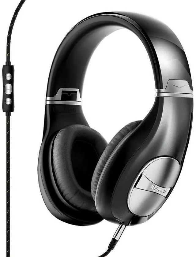 Main image of Klipsch STATUS Over-Ear Headphones with Remote + Mic (Black)