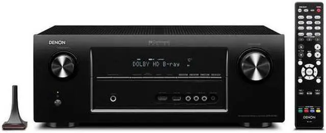 Alt view image 4 of 4 - Denon AVR-2313CI 7.2 Channel 3D Networking Home Theater Receiver with AirPlay